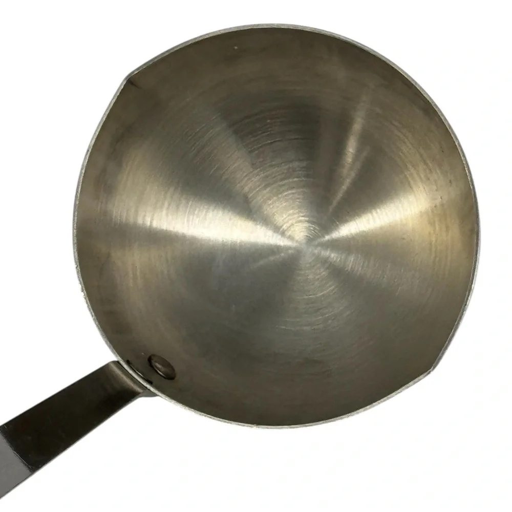 Ekco Flint Arrowhead Stainless Black Handle Gravy Ladle Kitchen Utensil USA Made